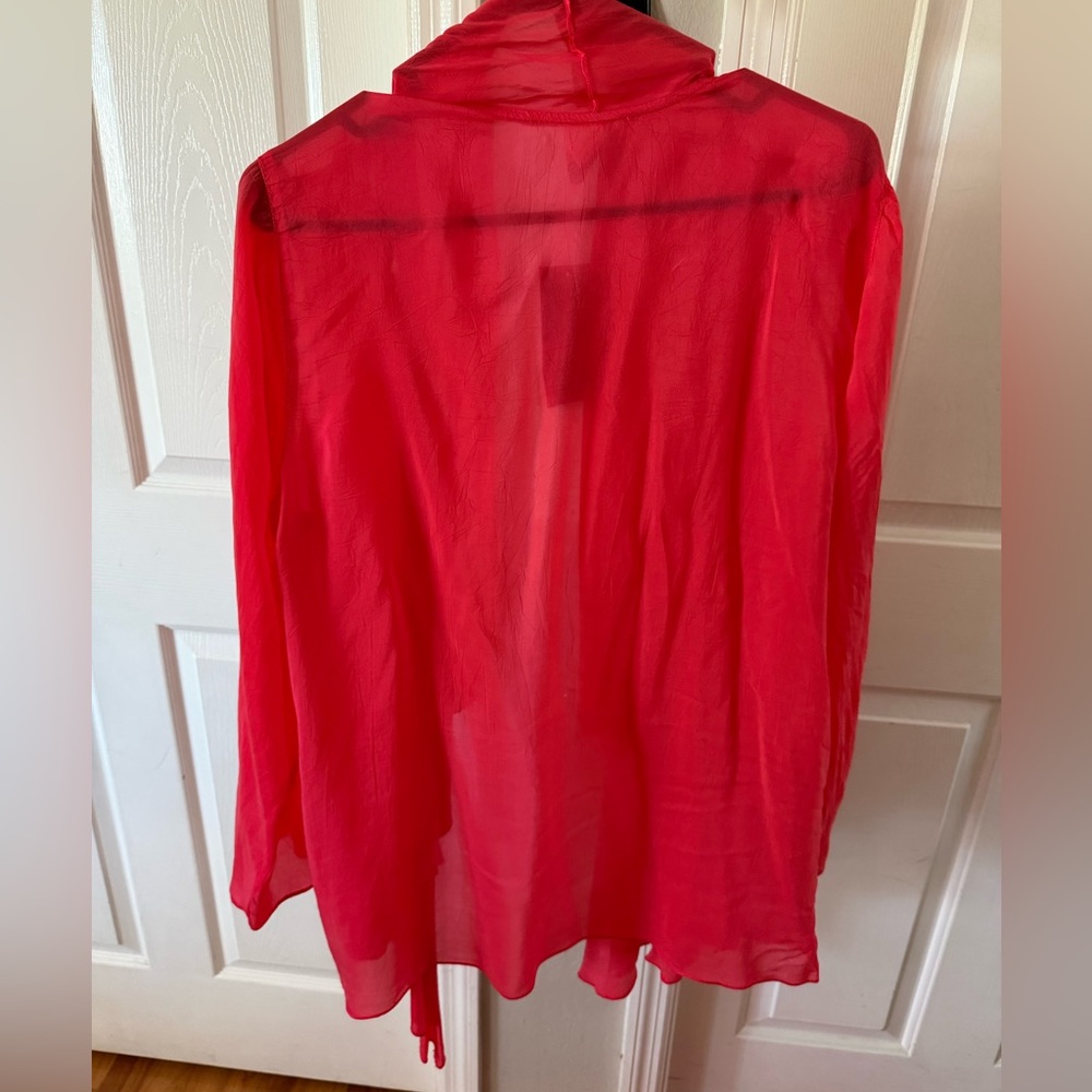 Chic Asymmetrical Pink Dress - Picture 6 of 6